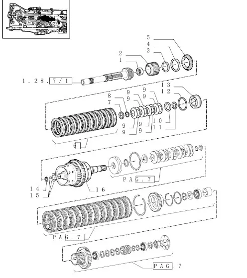 5183111 - Вал ведомый