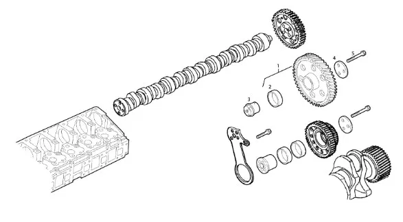 500304204 - Втулка шестерни ГРМ ДВС Cursor13 T9,T9.505/St., CR